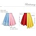 Bridesmay Falda Mujer Plisada Verano Corto Casual Mini Multifuncional De Poliéster Plegado...