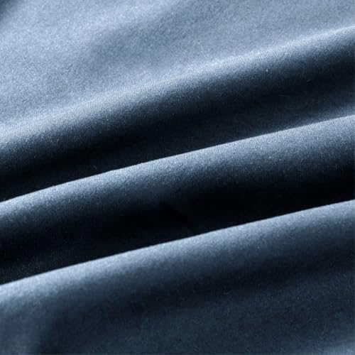 Image of Body Pillow Pillowcase with Zipper 1 piece,Slate Blue,20 inchx54 inch | Body Pillow Cover with Zipper,Long Pillow Case,Cozy Microfiber Body Pillow Case Cover