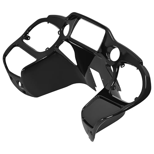 ALMULOO ABS Front Inner Fairing Compatible With 2015-2024 Harley Davidson Road Glide Cvo Road Glide Gloss Black