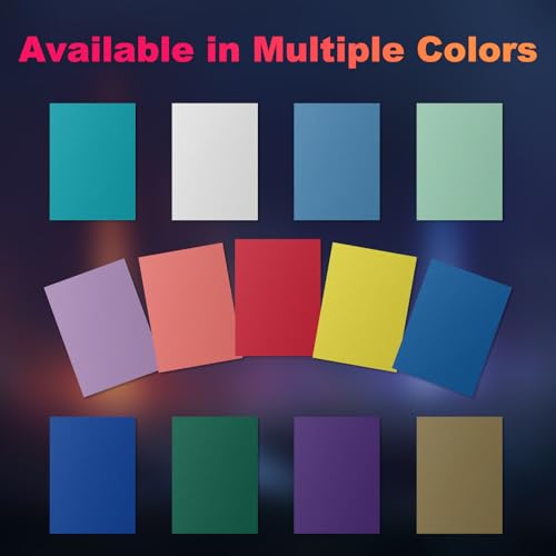 Image of 200 Pack Card Sleeves, Matte Dual Trading Card Sleeves with Opaque Back & Smooth Shuffle, Tear Resistant Card Protectors for MTG, TCG and Game Cards (Metallic Purple)