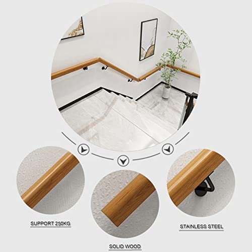 Garde-corps de terrasse et rampe d'escalier en bois - 6