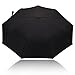 AYL Windproof Travel Umbrella Foldable - with Teflon Coating (Clear Sky)
