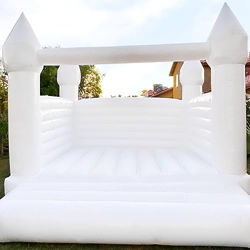 OZIS White Bounce House Castle for Kids, 13x12x10FT PVC Inflatable White Bounce House with Blower, Commercial Bounce House for Yard, Wedding, Birthday, Baby Shower Business Photography - Image 3