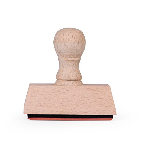 Ex Libris motiefstempel, houten stempel met Ex Libris motief, Library of, dit boek behoort met gratis vak voor naam… - Image 5