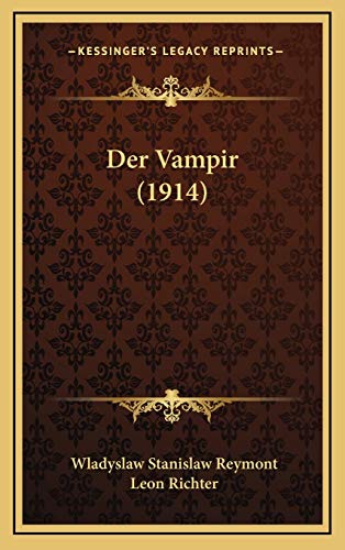 Der Vampir (1914) (German Edition)