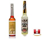  Agua de Florida 2 en 1 270 ml, Colonia Palo Santo 211 ml original de Peru, refresca, promueve la concentración de los pensamientos y Ruda protege contra las energías negativas.