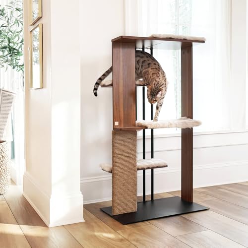Torre para Gatos 4 Cats & Dogs Cali 24 x 18 x 47 pulgadas miniatura 4