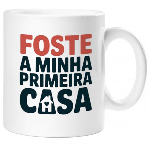 360 Onlineprint Canecas para mãe - presente dia da mãe | caneca de cerâmica 325 ml | O Meu Primeiro Lar