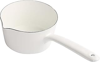 GUOHUA 15 cm emalia garnka owsianka rondel piec gazowy dziecko zupa zupa kawowa śniadanie japoński styl kuchenny wrzący kuchenka indukcyjna