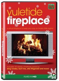 Virtual Yuletide Fireplace and Aquarium [DVD]