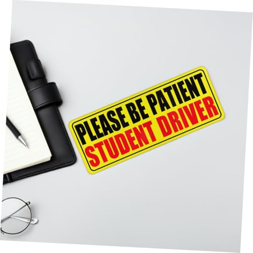 Aimant voiture soyez patient idéal pour la conduite accompagnée