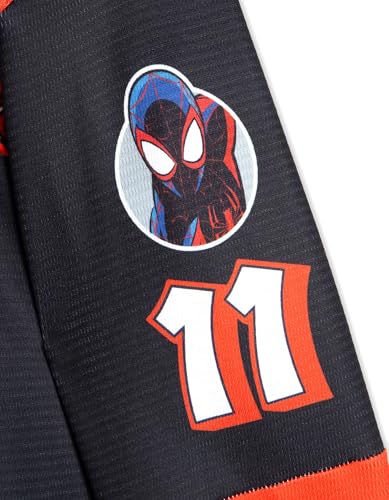 Image of Marvel Spider-Man Matching Family Athletic Hockey Jersey