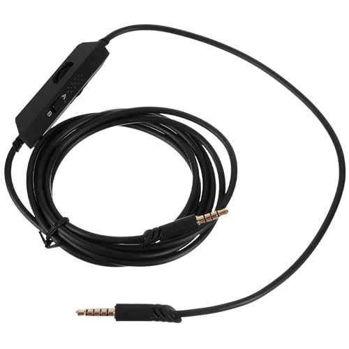 Cable Auxiliar de Audio para Auriculares Gaming A10 A40 Conector de Plástico con Control de Volumen