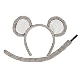 Wicked Costumes Kids Mouse Ears & Tail Fancy Dress Accessory