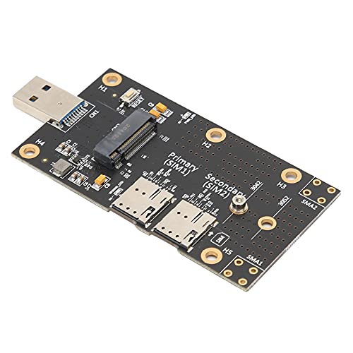 Adaptateur M.2 vers USB 3.0 avec double emplacement SIM pour PC
