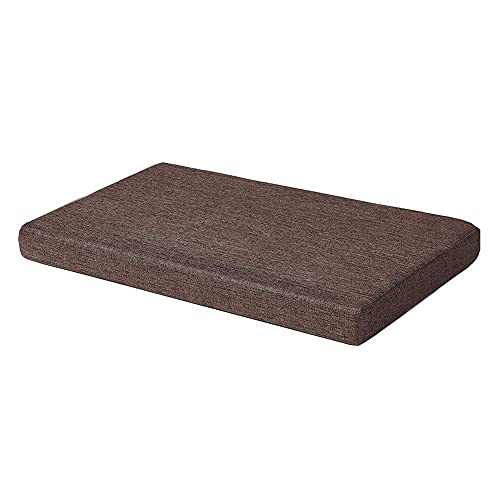 Bench Seat Memory Foam Chair Pads Non-Slip Rubber Back Indoor Swing/Settee Cushion 48 x 14 inch