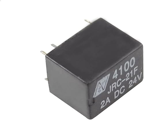 ILAME Relé PCB en miniatura, 3V, 5V, 9V, 12v, 24V, JRC-21F, 4100, 6 Pines (Size  3v)