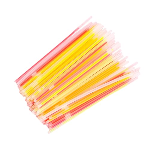 WOONEKY 150 Pezzi Braccialetti Luminosi Per Decorazioni Per Feste Accessori Luminosi Giocattoli Per Feste Che Si Illuminano Al Buio
