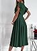 Dokotoo Formal Dresses for Women Maternity Dress Womens Spring Fashion 2024 Teacher Dresses That Hide Belly Fat Green M
