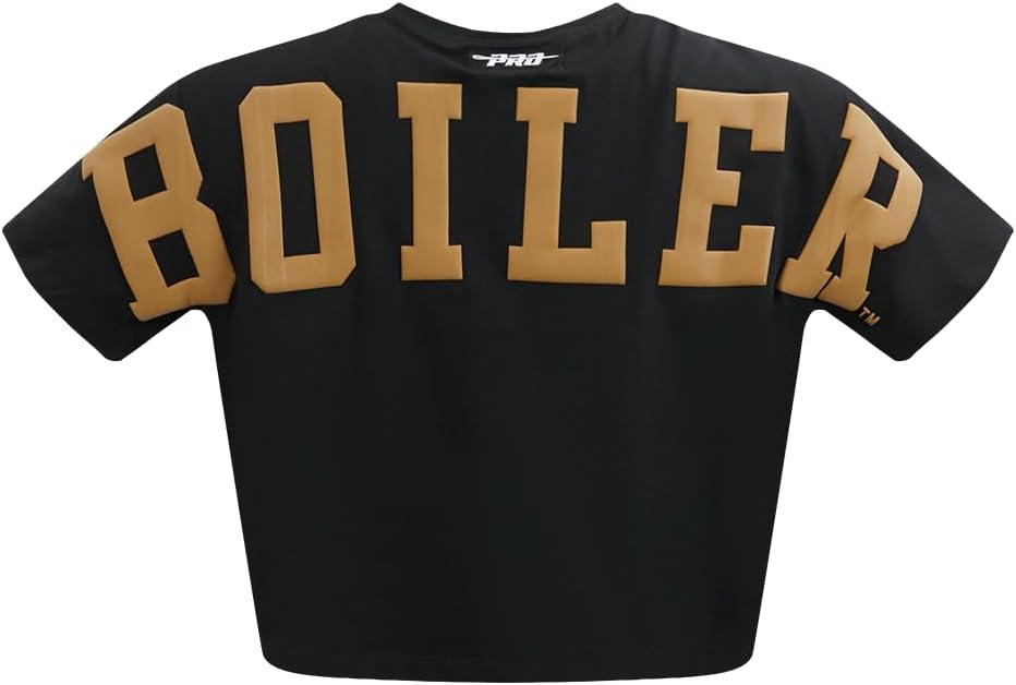 Pro Standard NCAA Womens Womens College Wingspan Cotton Short Sleeve Boxy Tee