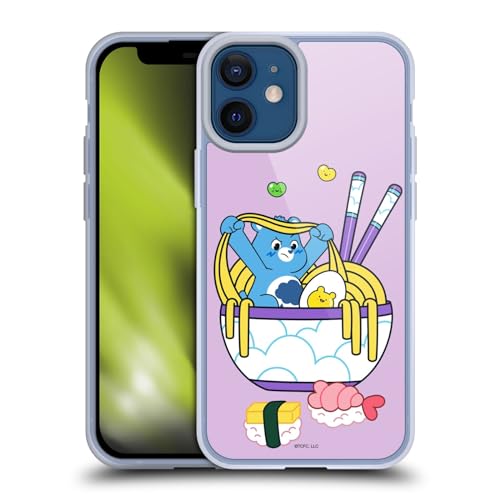 Head Case Designs Officially Licensed Care Bears Grumpy Ramen Sushi Sweet and Savory Gel Case [Military Grade Protection] Compatible with Apple iPhone 12 Mini