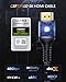 Stouchi HDMI Cable 2m(6Ft) 10K 8K Ultra High Speed HDMI® Cable 10K 8K@60HZ 4K@144/120Hz RTX 3080 eARC HDR10 4:4:4 HDCP 2.2&2.3 Dolby Compatible with Roku TV/PS5/Xbox Series X/Samsung/Sony/LG