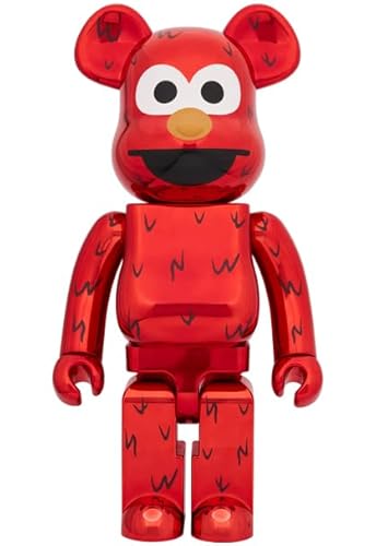 BE@RBRICK ELMO CHROME Ver. 1000