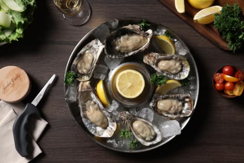 Zyliss Shucker Paddy Oyster Knife, Ergonomic Pistol Grip Oyster Shucking Knife with Finger Guard, 3in Stainless Steel Blade, Dishwasher Safe, Professional Oyster Opener by Zyliss - Used condition - Image 8