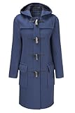  Original Montgomery Dufflecoat Damen mit Büffelhorn Knebel Indigo EU 42 Herstellergröße 14 (UK 38)