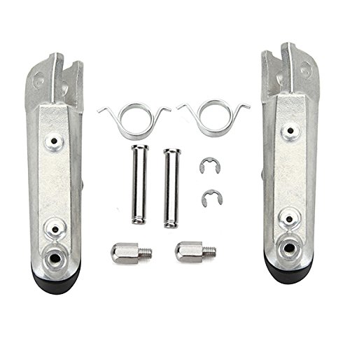 Alamor Motorrad Front Fußstütze Pedal Fuss Pflöcke Für Hon-da Cb250 Cbr600F Cb600F Nc700