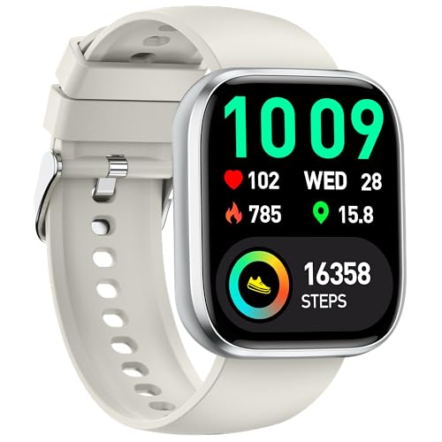 taopodo Reloj Inteligente para Mujer, 1.91" HD Smartwatch función Femenina