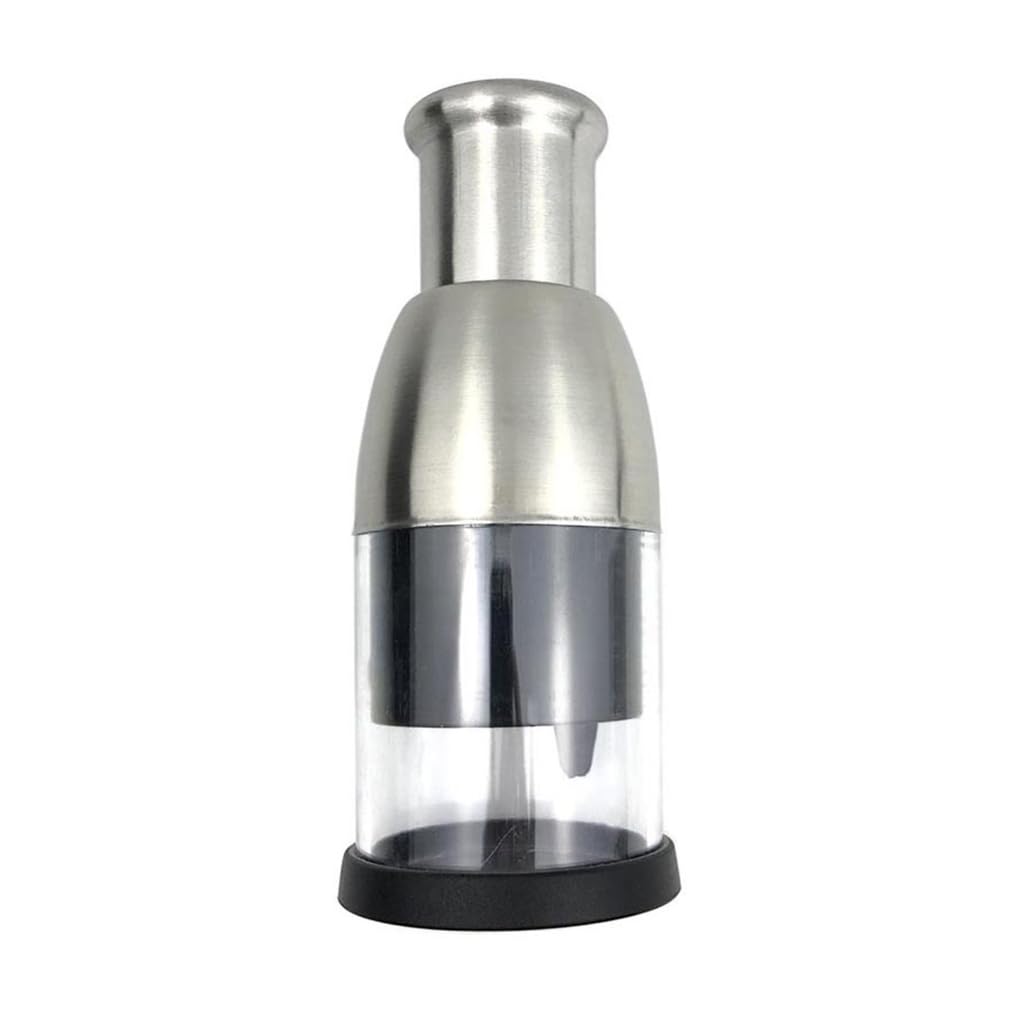 Manual Food Chopper Stainless Steel Handheld Veg Chopper Professional Garlic Shredder Press Small Food Processor
