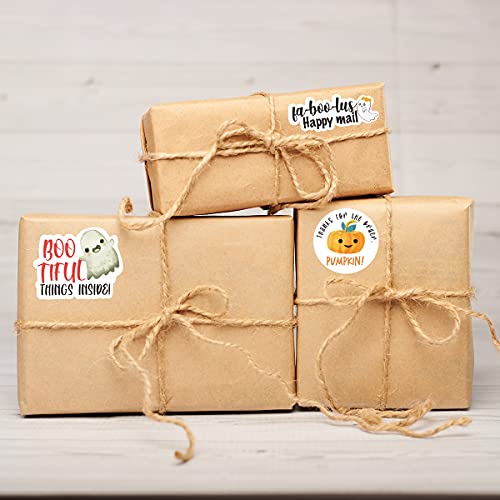 Wailozco 200 Pcs Beautiful Things Inside Stickers,Funny Small Business Envelopes Stickers For Business Packages/Handmade Goods/Bags,Halloween Theme Small Shop Business Stickers For Envelopes Seals #TOP5