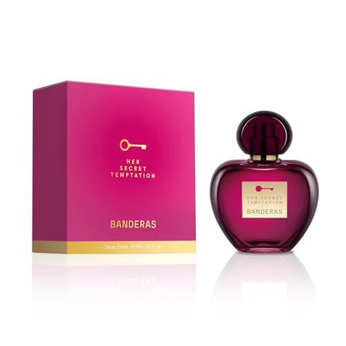 Antonio Puig Banderas - Her Secret Temptation - Eau de Toilette Spray Für Frauen Orientalischer und Süßer Duft - 17 fl oz