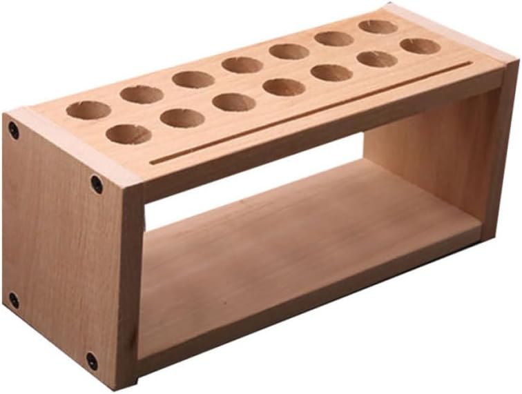 Bench Tool Rack Leather Tool Storage Box for Desktop Studio