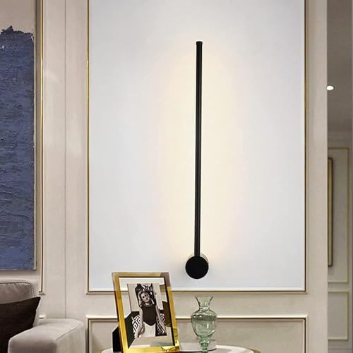 Lampe murale LED noire géométrique pour éclairage de vanité moderne - 2