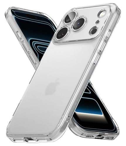 Ringke Fusion for iPhone 17 Pro Max Case [Oil & Dirt Resistant] Anti-Fingerprint Technology Prevents Oily Smudges Phone Cover for Women, Men - Matte Clear