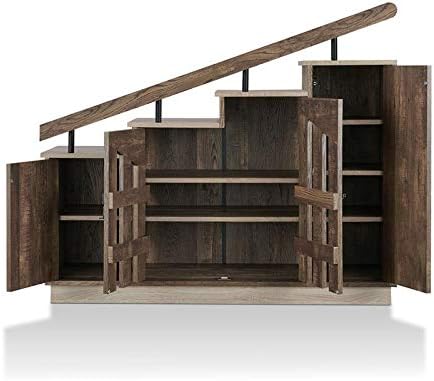 Miniatura 7 de BOWERY HILL Zapatero de escalera de madera de granja en roble recuperado