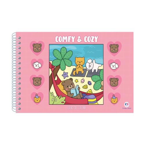 Comfy and cozy – Livro de colorir: