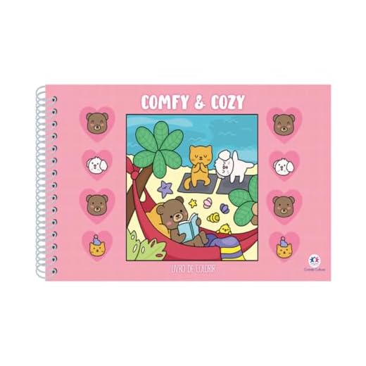 Comfy and Cozy Pink - Para Colorir