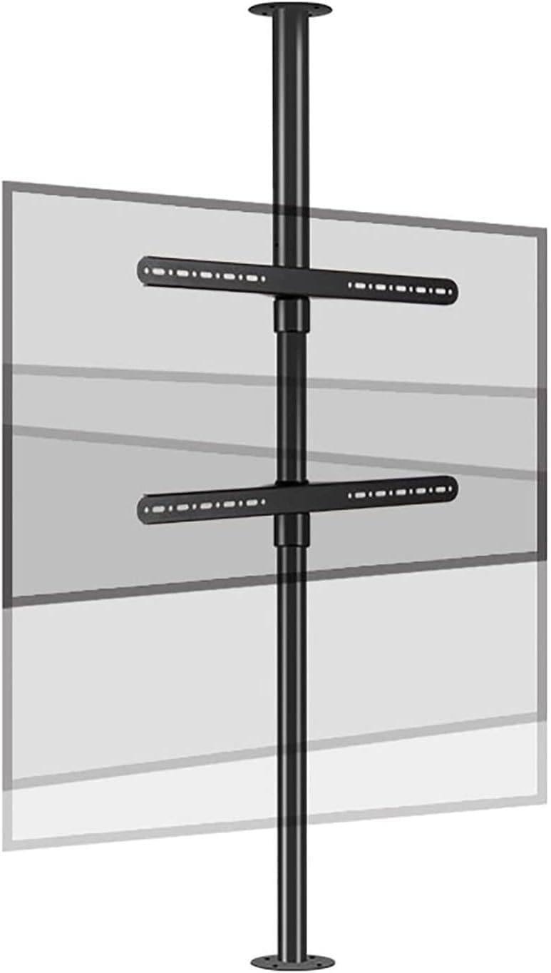 Jozyjul Multicolor Lcd Tv 360° Rotating Frame, Full Motion Rotation Tilt Swivel Tv Mount - Floor Stand Partition Rotating Frame, Tv Cabinet Rotating Base,Up To 100 Lbs 1.7-2.05M