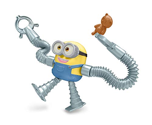 Minions: The Rise Of Gru Arm Stretch Bob Action Figure Approx 4-In Movie Character Toy With Extending Arms & Teddy Bear Accessory For Ages 4 Years & Older #TOP4