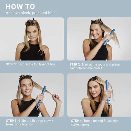 BaBylissPRO 1\" Ultra Thin Flat Iron, Hair Straightener