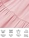 ZESICA Women's 2025 Summer Spaghetti Strap Sleeveless Square Neck Ruffle A Line Swing Mini Dress,Pink,Large