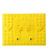 Fußmassage-Akupressurmatte, Akupressur-Fußmassagematte mit Fingerdruckplatte, mehrfarbig(Yellow)