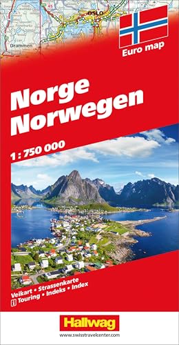 Norge : Euro map = Norwegen = Norway