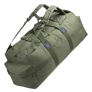 Large Military Duffle Bag Backpack Tactical Field Gear Equipment Duffel Bag Army Deployment Bag 85L