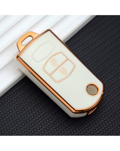Funda para llavero de coche que soluciona el desgaste de botones gris