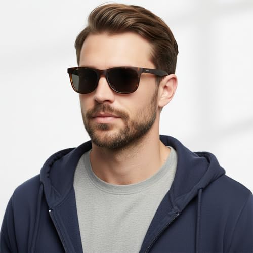 Image of CARFIA Zero - Gravity Feel Polarized Men's Sunglasses UV Protection Flexible Durable Ultralightweight TR90 Sport Frame CA0931