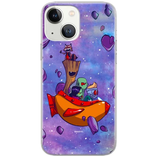 ERT GROUP mobile phone case for iPhone 13 MINI original and officially licensed Marvel pattern Guardians of the Galaxy 010 optimally adapted to the shape of the mobile phone